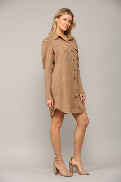 ジャケット・アウター DRESSLAVE long lean dress Long Sleeve Button Down Dress Jacket – Maven West Clothing