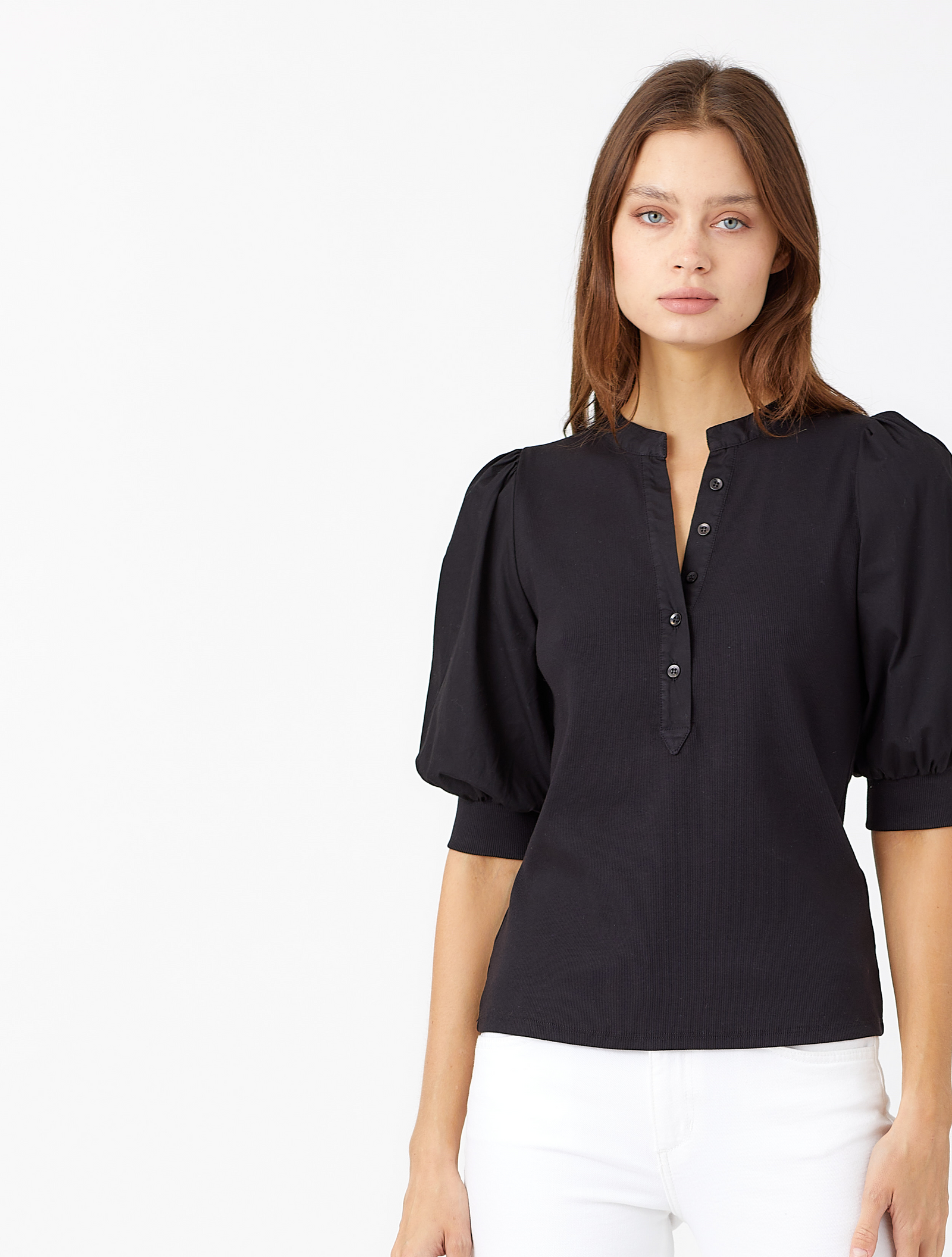 Elbow Sleeve Top – Maven West Clothing