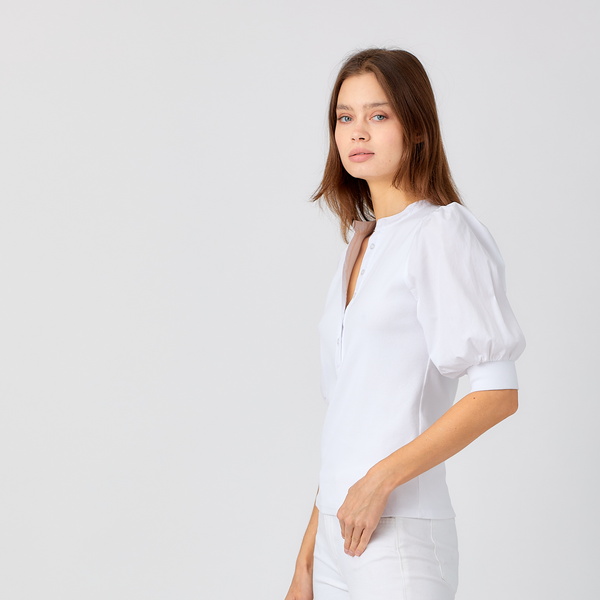 Elbow Sleeve Top
