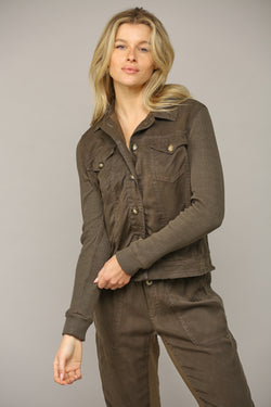 Maxedi Media Button Down Jacket