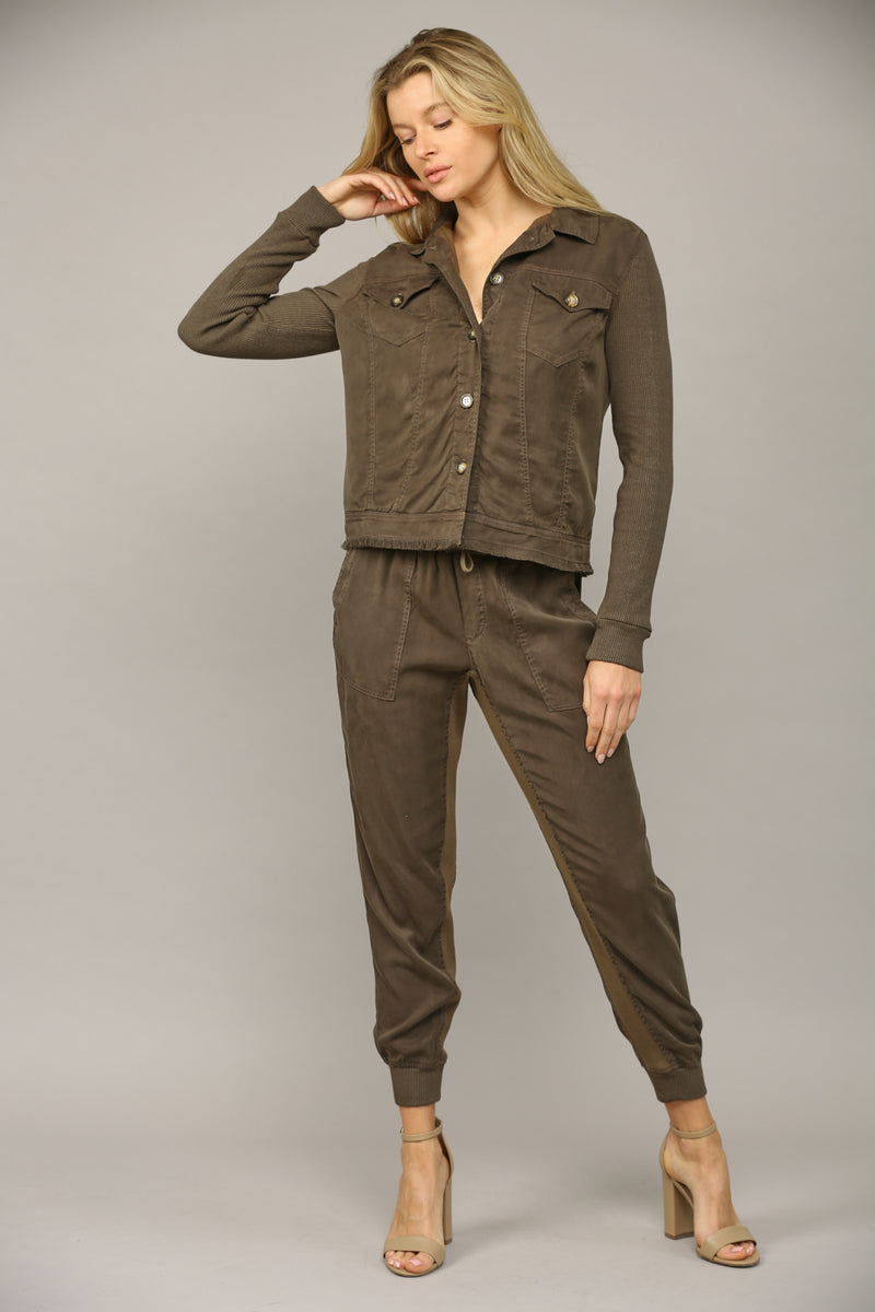 Maxedi Media Button Down Jacket
