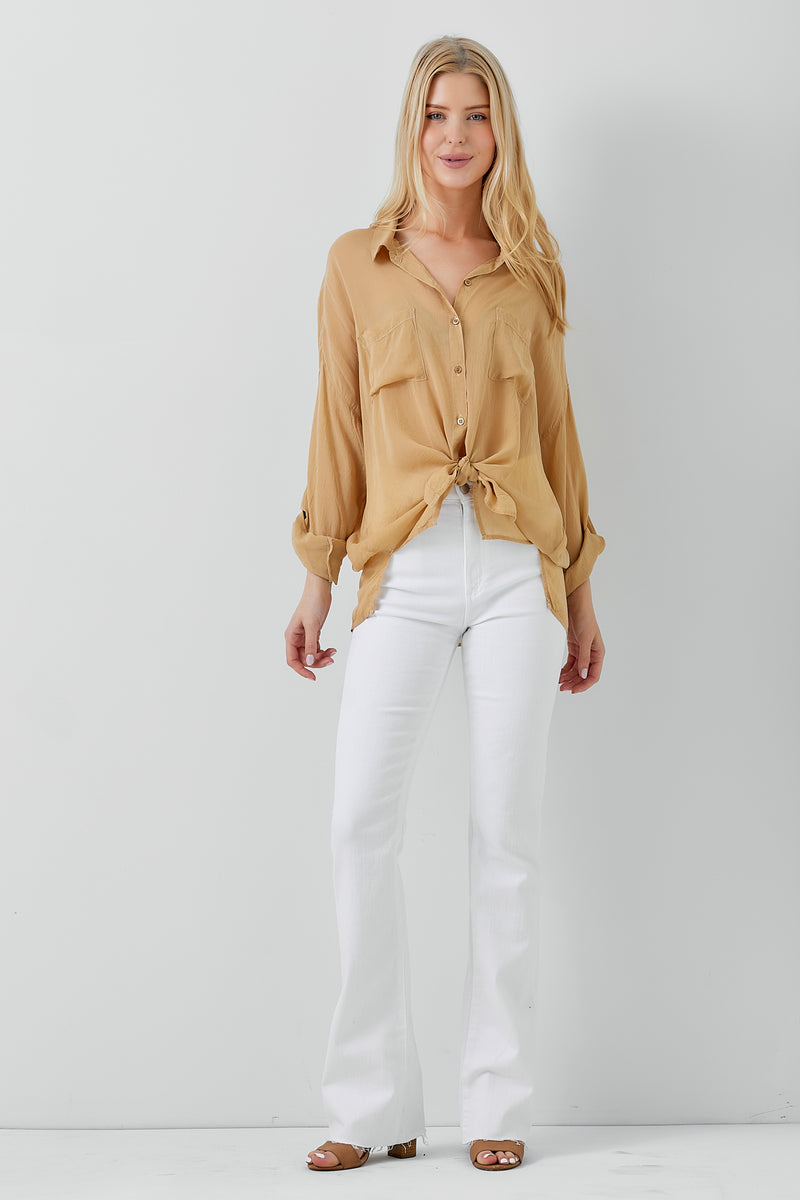 Cargo Pocket Top
