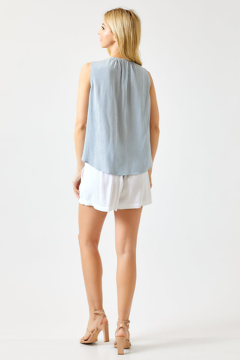 Ruffle Surplice Top