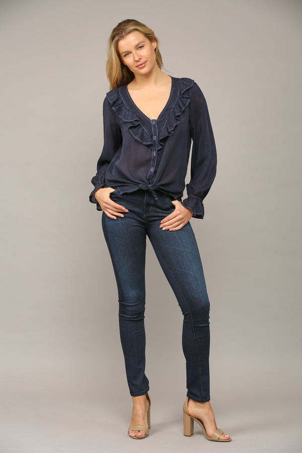 Joplin Date Night Ruffle Top