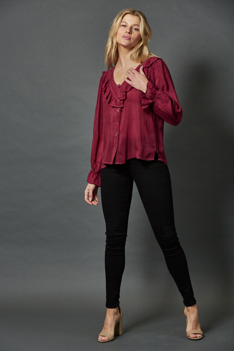 Joplin Date Night Ruffle Top