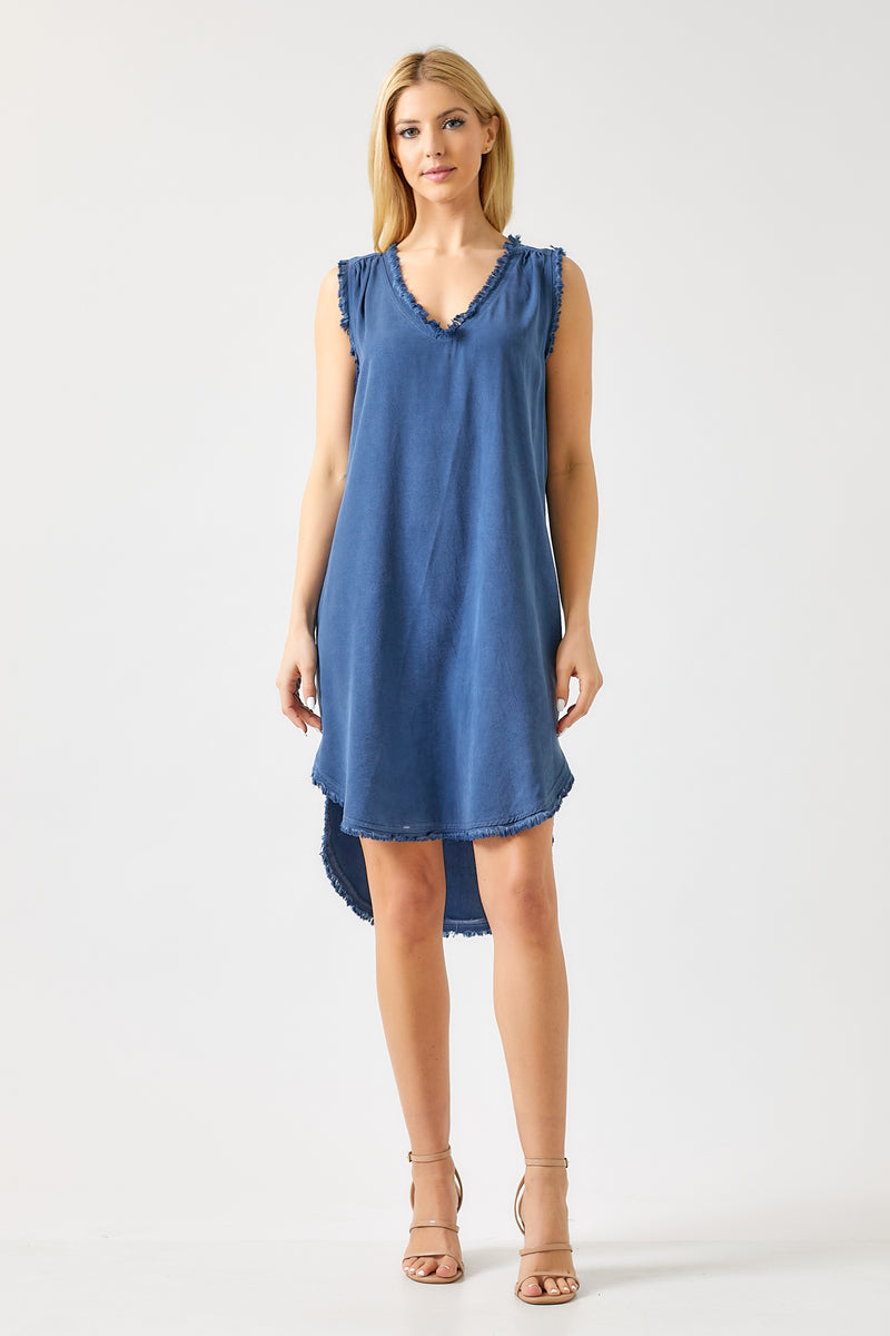 Raw Edge -Tank Dress