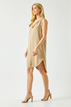 Raw Edge -Tank Dress