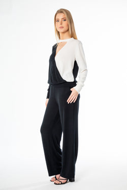 Color Block Long Sleeve Top