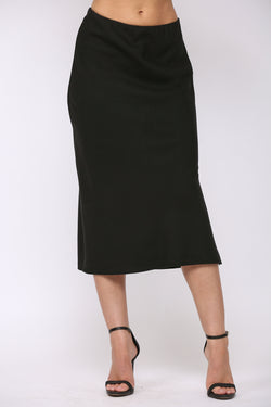 High-Rise Midi Skirt