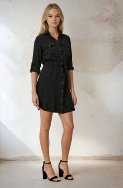 Belted Mini Dress