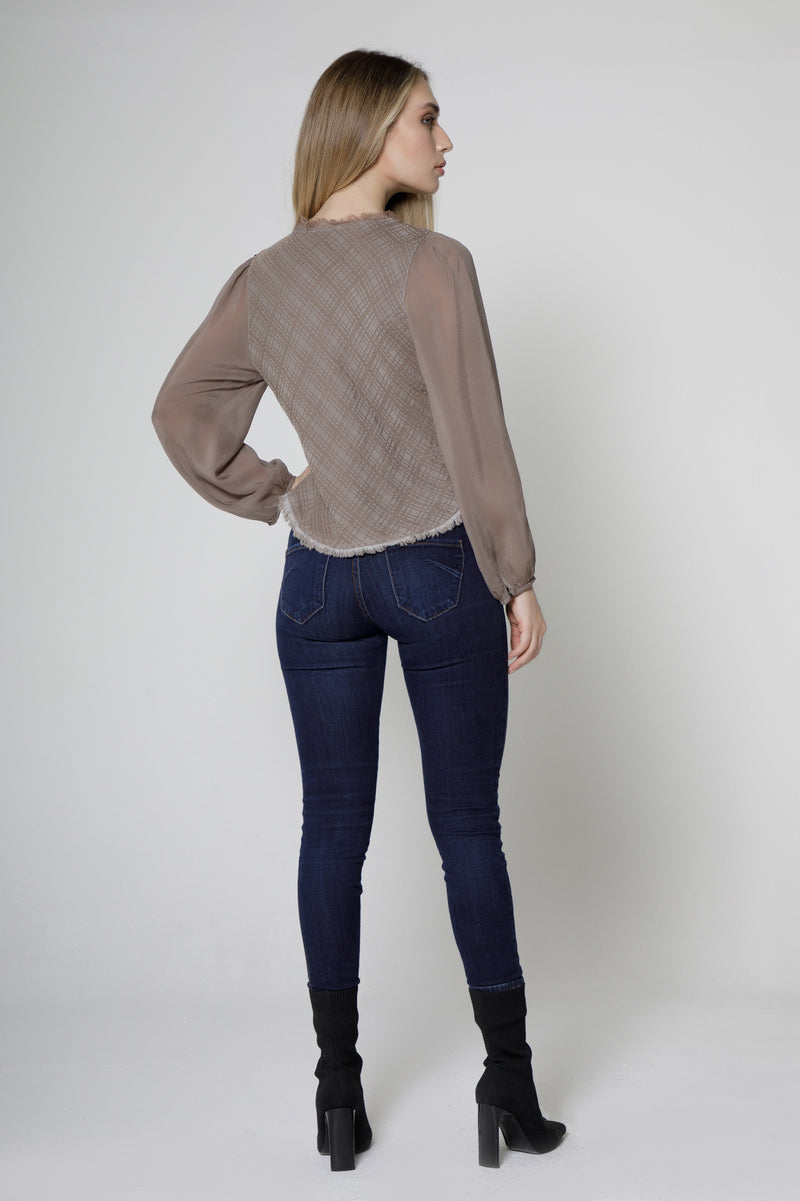 Long Sleeve Blossom Top