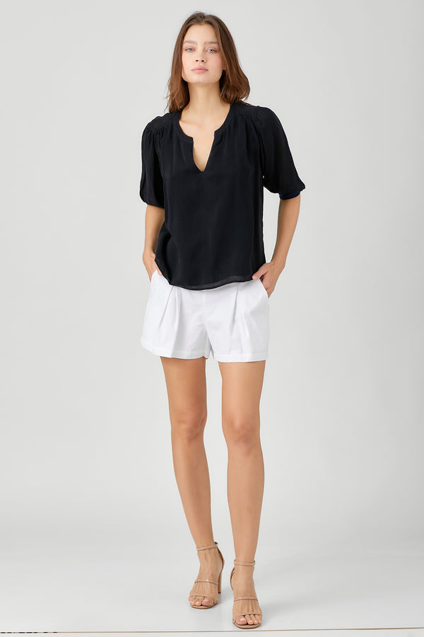 Elbow Sleeve Top