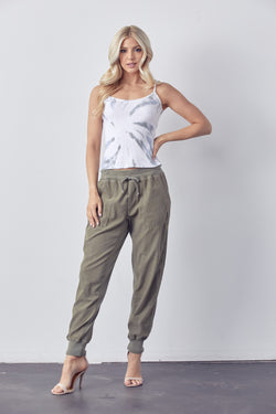 Draw String Cargo Pocket Jogger