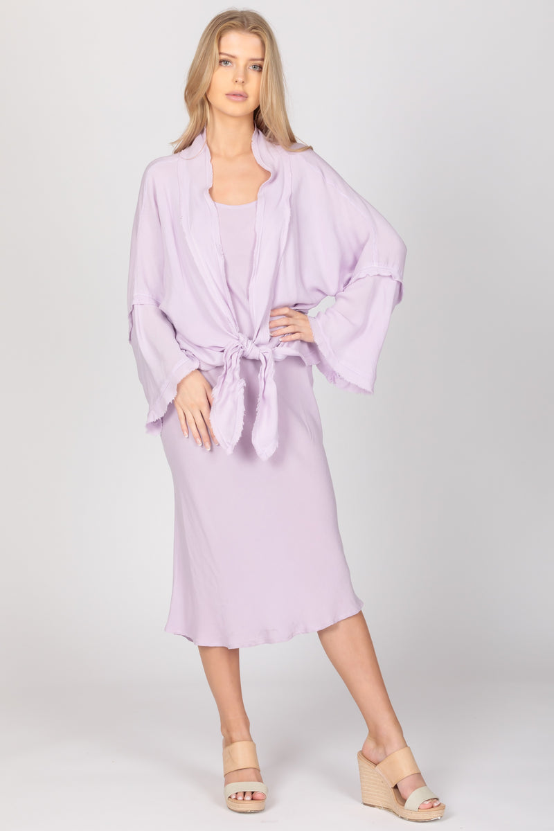 Summer Tie Front Cardigan