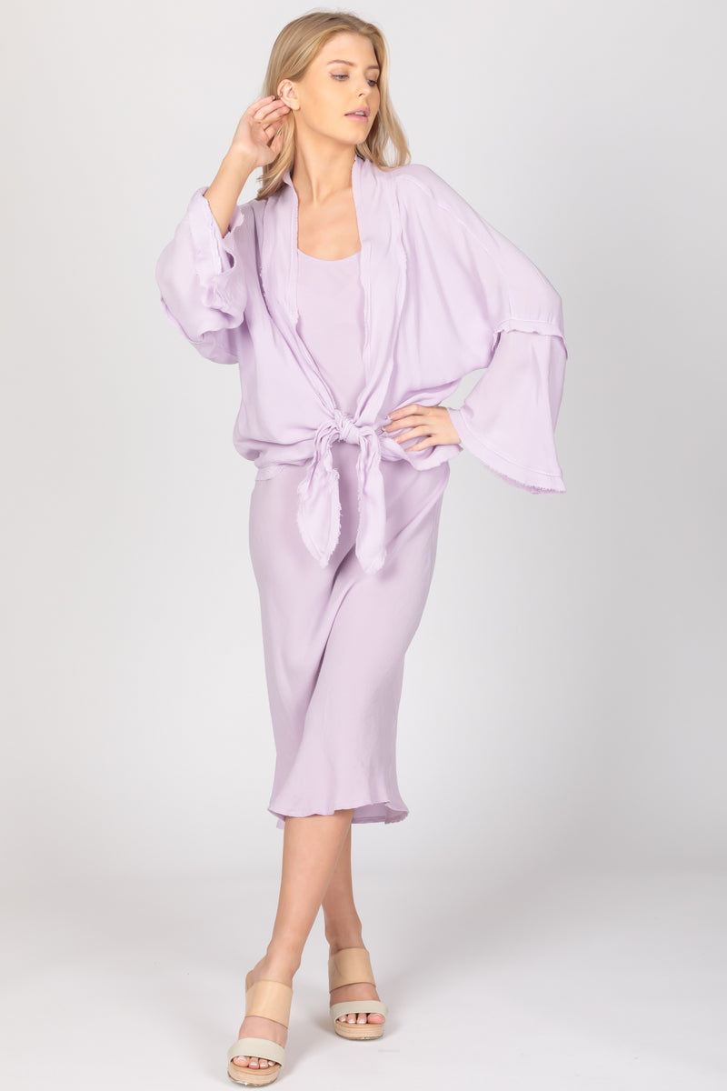 Summer Tie Front Cardigan