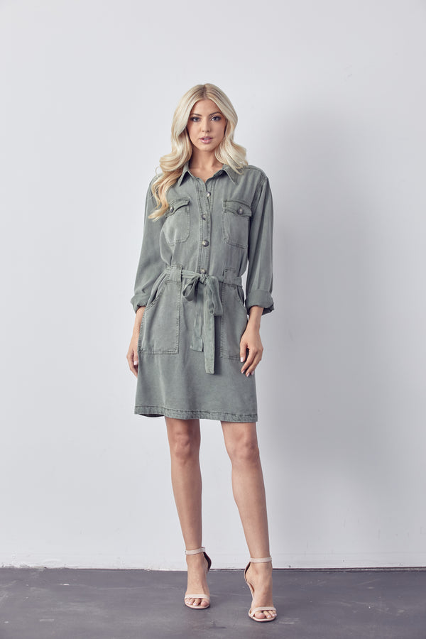 Cargo Pocket Dress