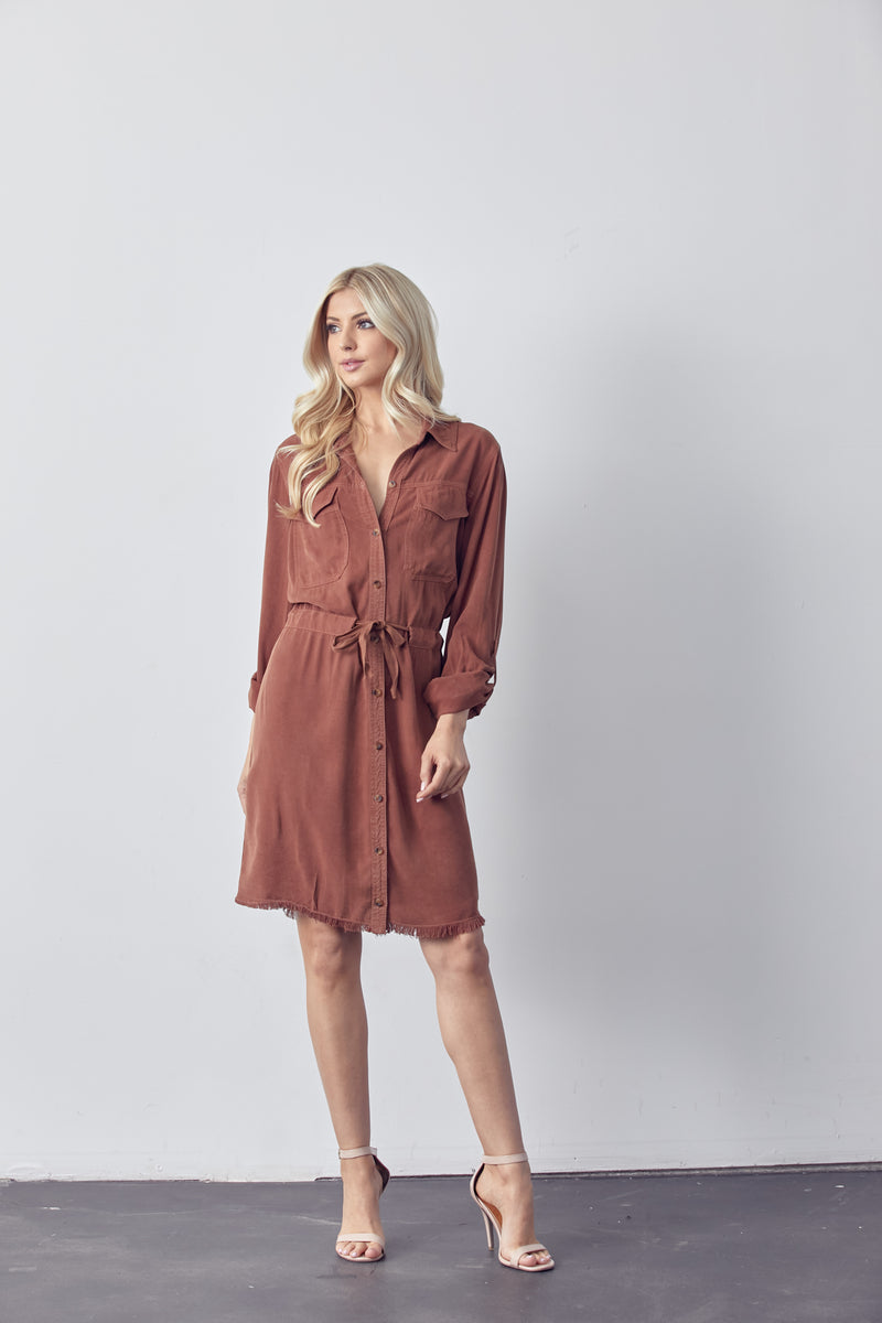Cargo Pocket Dress