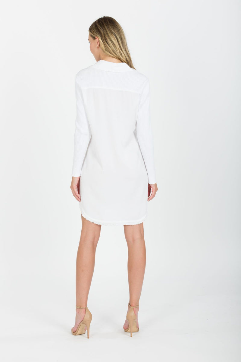 Long Sleeve Button Down Dress