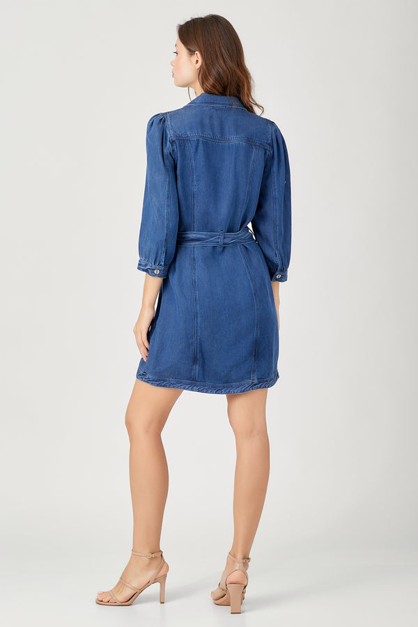 Long Sleeve Denim Dress