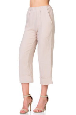 Flare Capri Pants