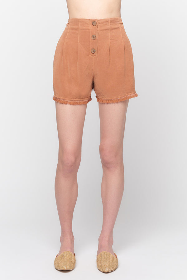 Fray Hem Shorts