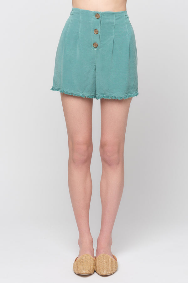 Fray Hem Shorts