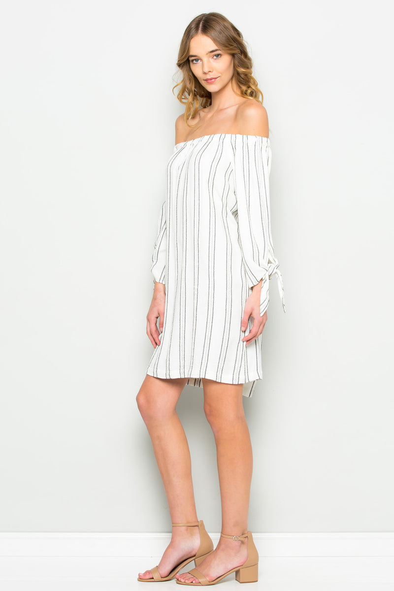 Off The Shoulder Dress – Maven West Clothing Off The Shoulder Dress – Maven West Clothing