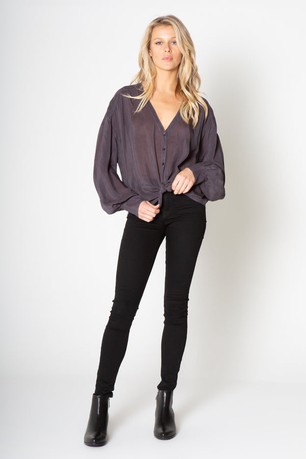 Long Sleeve Button Down Top